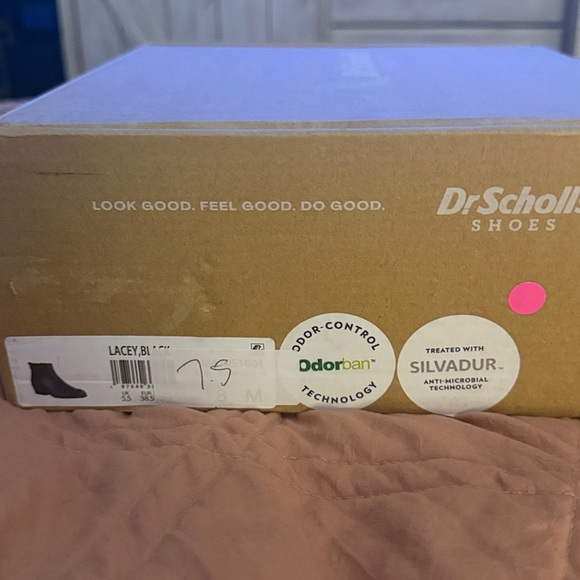 Dr. Scholl's Black Suede Ankle Boots - Picture 5 of 14